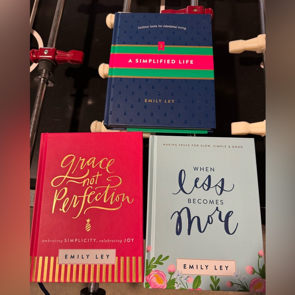 Collection of three Emily Ley books